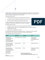 Case Study: Duties Timeframe Priority Kpis