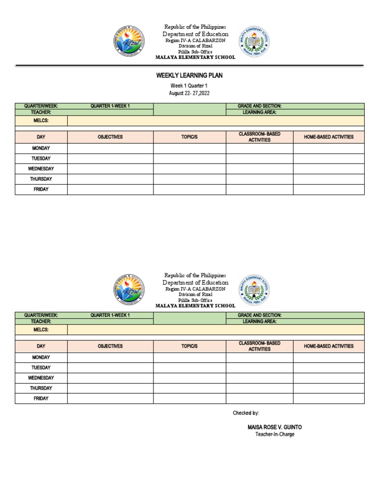 Department of Education: Republic of The Philippines | PDF