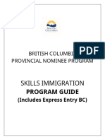 BC PNP Skills Immigration Program Guide