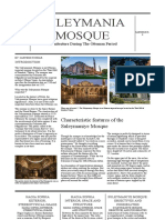 Suleymania Mosque: Characteristic Features of The Suleymaniye Mosque