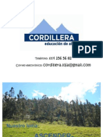 Presentación Cordillera
