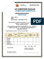 Sertifikat UKK CPM 2 019