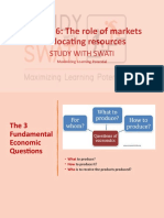 How markets allocate resources in different economic systems