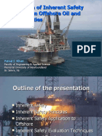 Evaluation of Inherent Safety Potential in Offshore Oil and Gas Activities
