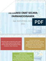 3 Interaksi Obat Secara Farmakodinamik