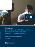 Estimates of COVID 19 Impacts On Learning and Earning in Indonesia How To Turn The Tide
