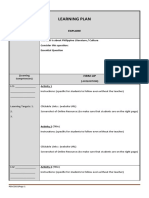 LEARNING PLAN - E7-Lesson1