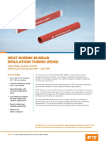 Heat Shrink Busbar Insulation Tubing (Edbi) : Voltage Class 24 KV Application Ø 6.5 MM - 150 MM
