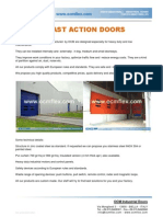 Fast Action Doors