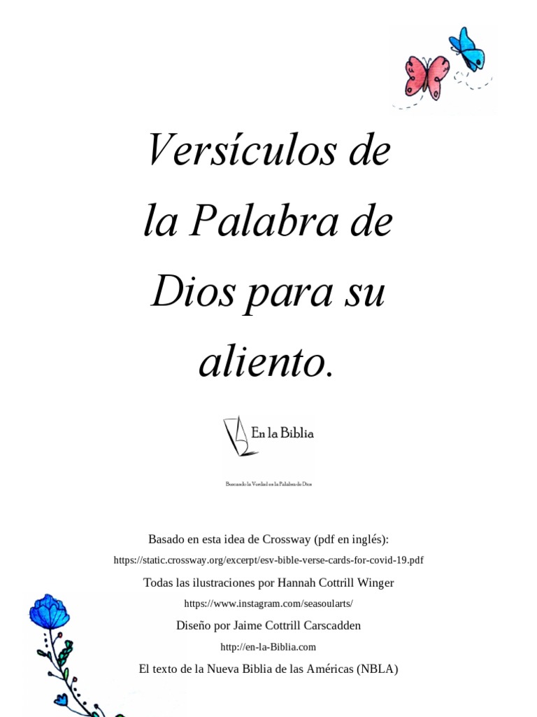 Versiculos para Imprimir | PDF | Cristo (título) | Oración