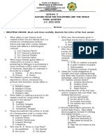 3rd Quarter Quiz 2 21ST