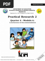 Practical Research 2: Quarter 4 - Module 6