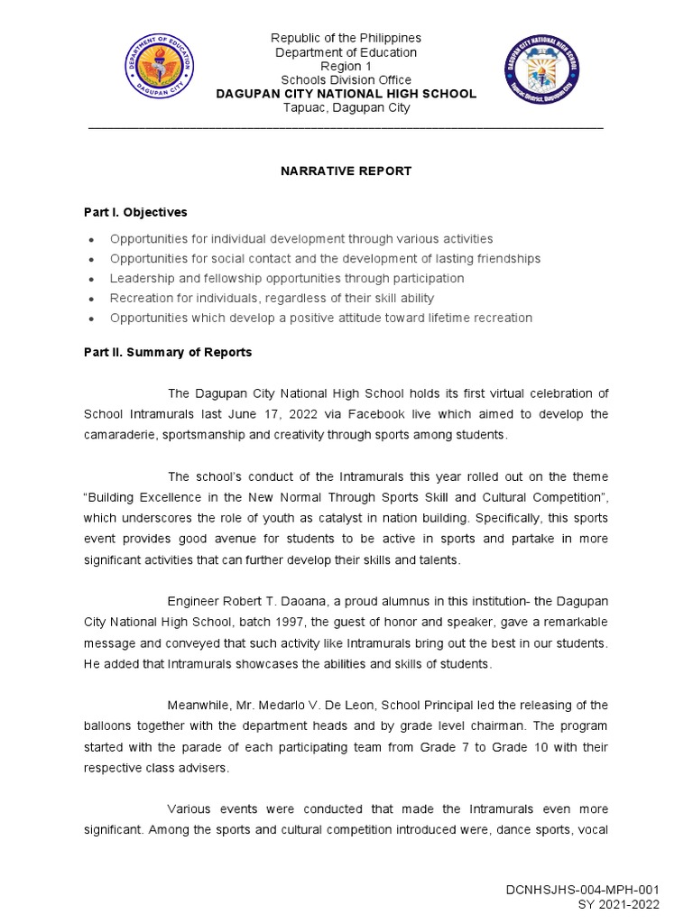 Virtual Intramurals 2022 Highlights | PDF