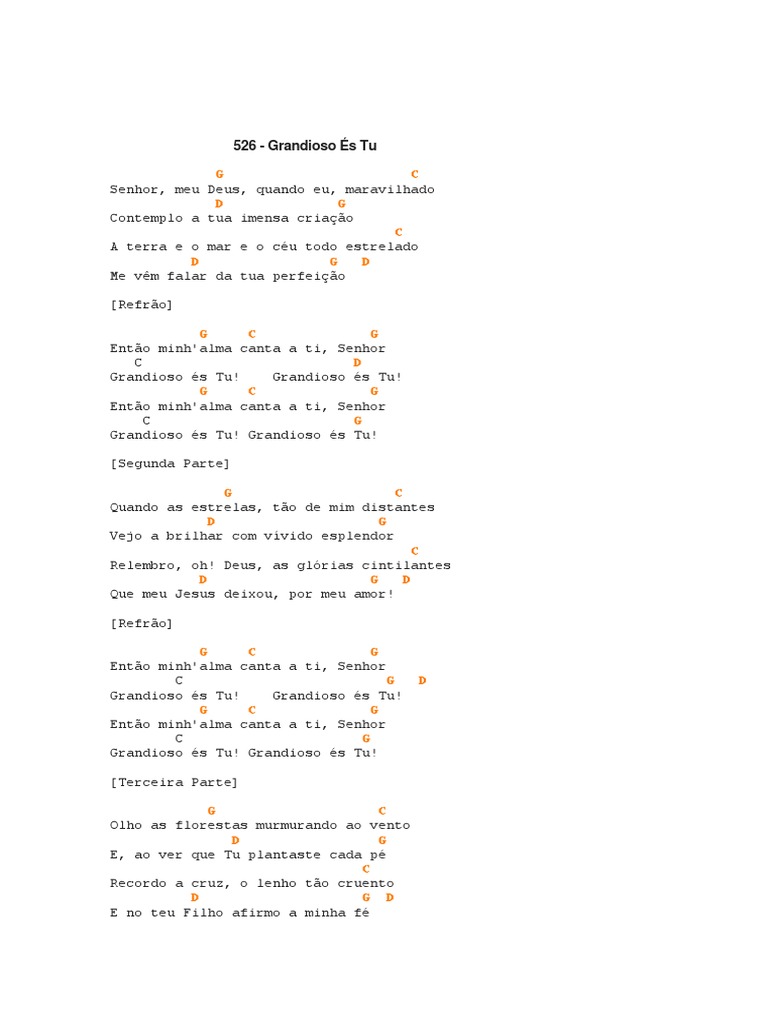 526 GRANDIOSO ES TU PDF