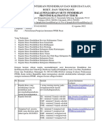 Surat Permohonan Pengisian Instrumen PPDB Kemendikbud Pusat