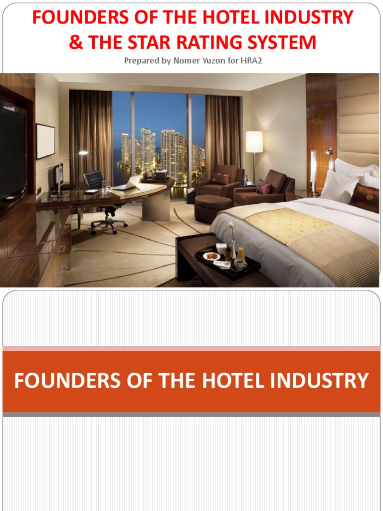 Hotel Industry Founders & Ratings | PDF | Hotel | Buildings And Structures