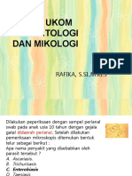 PARASITOLOGI DAN MIKOLOGI