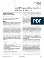 The Occupational Designer: New Frontiers in Teaching and Clinical Practice