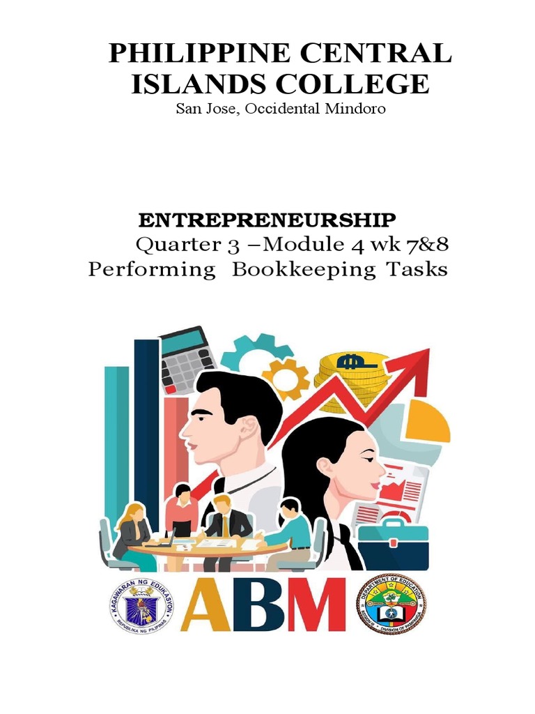 QRT 3 Entrepreneurship Week 7 8 | PDF | Debits And Credits | Bookkeeping