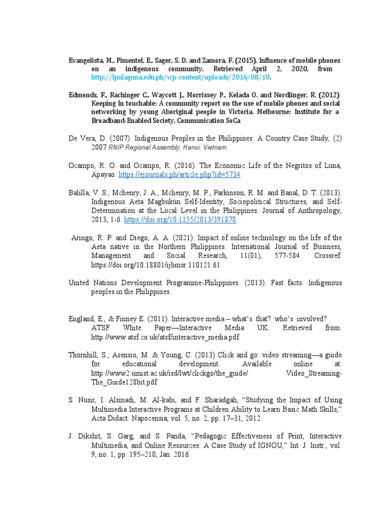 Added References June 2 PDF Educational Technology Multimedia