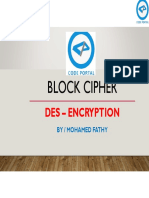 Microsoft PowerPoint - Block Cipher (DES)