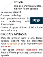 Broca Aphasia Sign Symptom2020