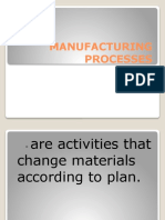 Manufacturing Processes