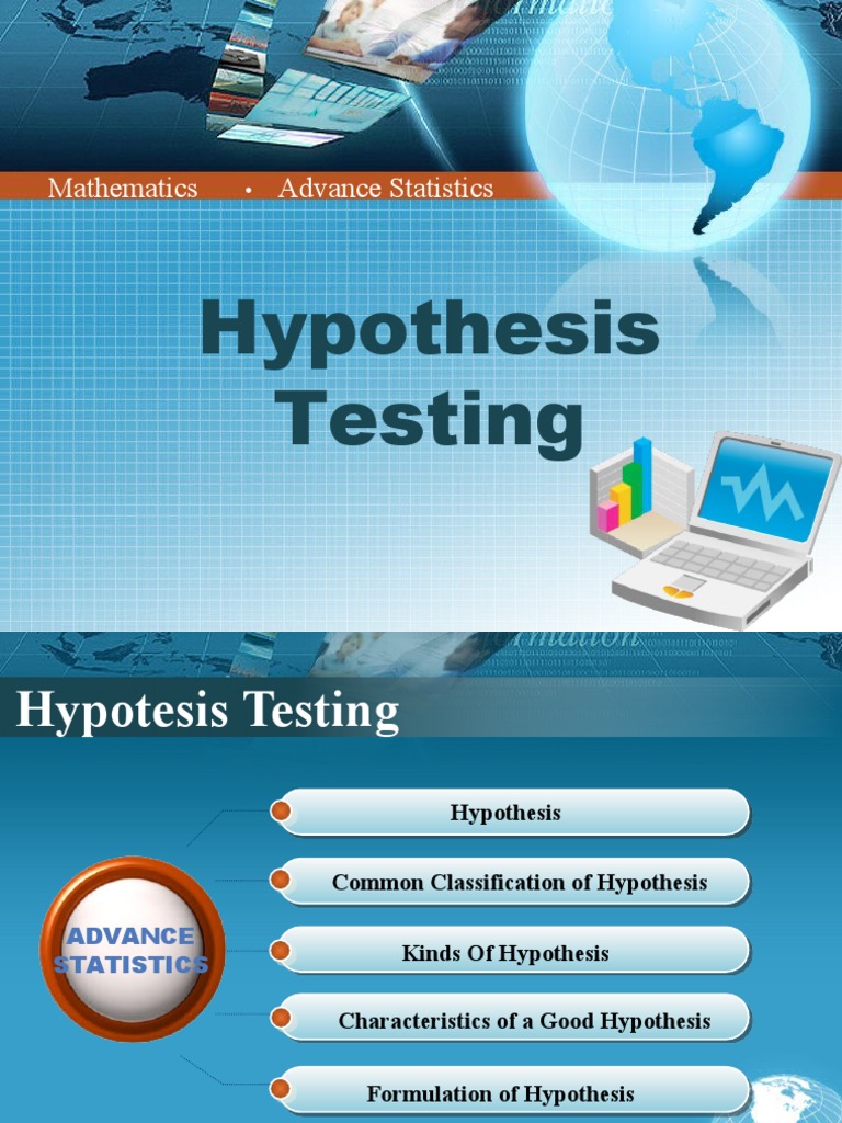 statistical hypothesis testing pdf