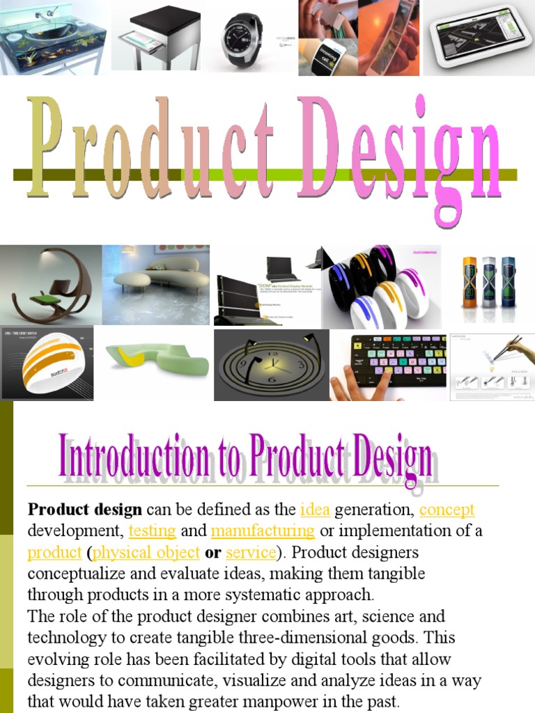 Modified Lect. Product Design PDF Computer Aided Design Design