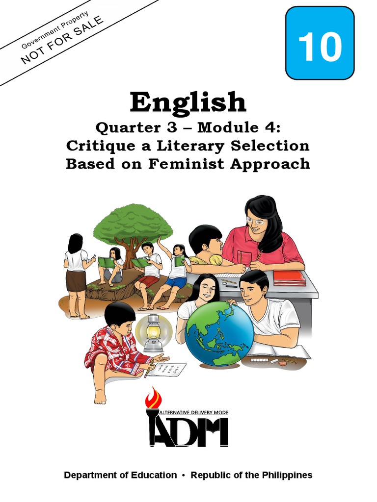 English quarter 3 module 4 critique a literary selection based on