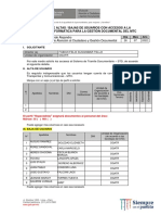 Formato de Solicitud de Altas y Bajas en El STD