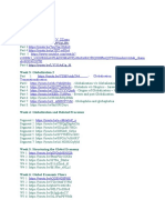 Week 2: Globalization 1: Pre Mid-Term Exam