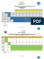 Implementing Guidelines and Implementation Plan in Gantt Chart Monitoring and Evaluation SY 2019-2020