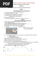 Model Session Two Question Paper