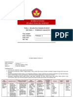 Silabus Tema 1 Selamatkan Makhluk Hidup