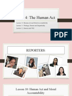 Unit 4: The Human Act
