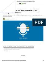 How To Optimize For Voice Search - 6 SEO Strategies For Success