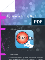 Psychosocial Activity Day 2