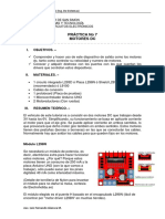 Circuitos Electrónicos - Práctica #7 MOTORES DC