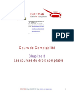 Compta - Chapitre 3 - Sources Du Droit Comptable