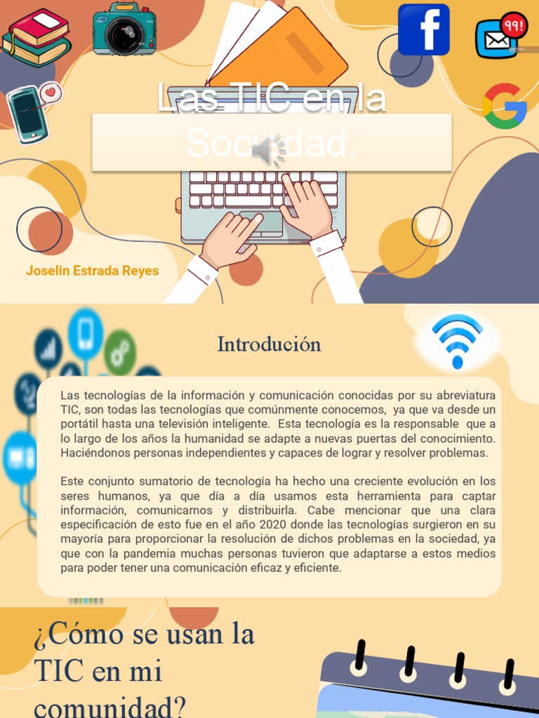 Las Tic en La Sociedad | PDF | Tecnología de información y ...
