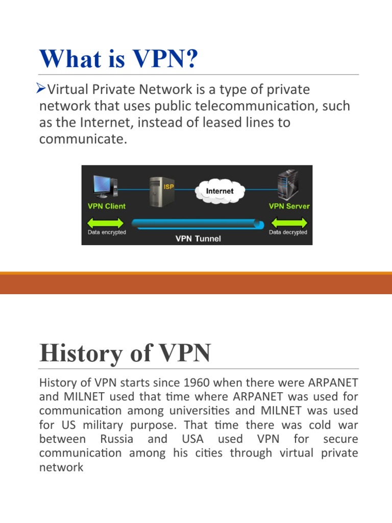VPN Presentation | PDF