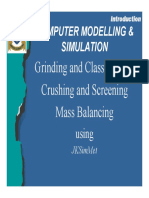 Advanced Grinding and Classification Course Outline