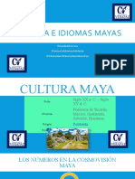 CULTURA E IDIOMAS MAYAS - CULTURA MAYA y SIGNIFICADO NÚMERO MAYAS
