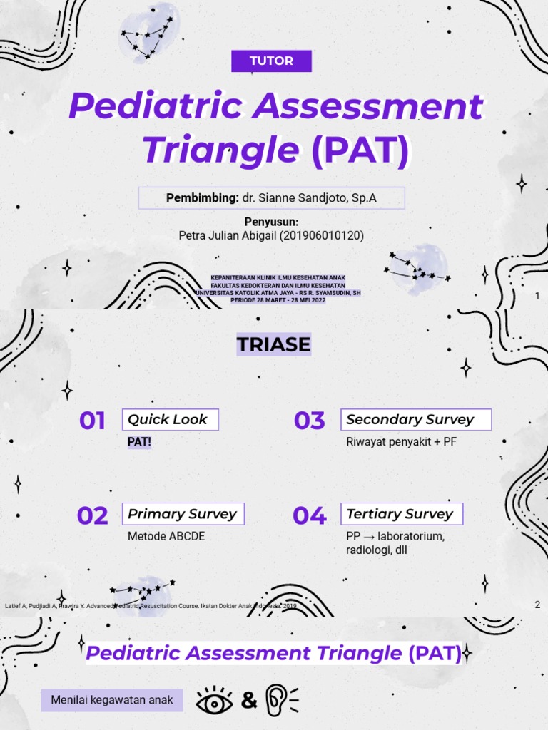 Tutor Pediatric Assessment Triangle PDF Pulmonology Medical