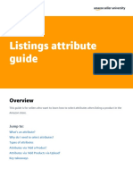 Listing Attribute Guide