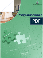 Programaciones de Español y Matemáticas para séptimo a noveno grado