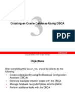 CH 03 - Creating An Oracle Database Using DBCA