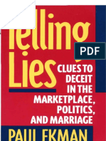 Telling Lies - Paul Ekman