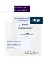 1.2 Cálculo Paramétrico y Gráficas de Ecuaciones Polares